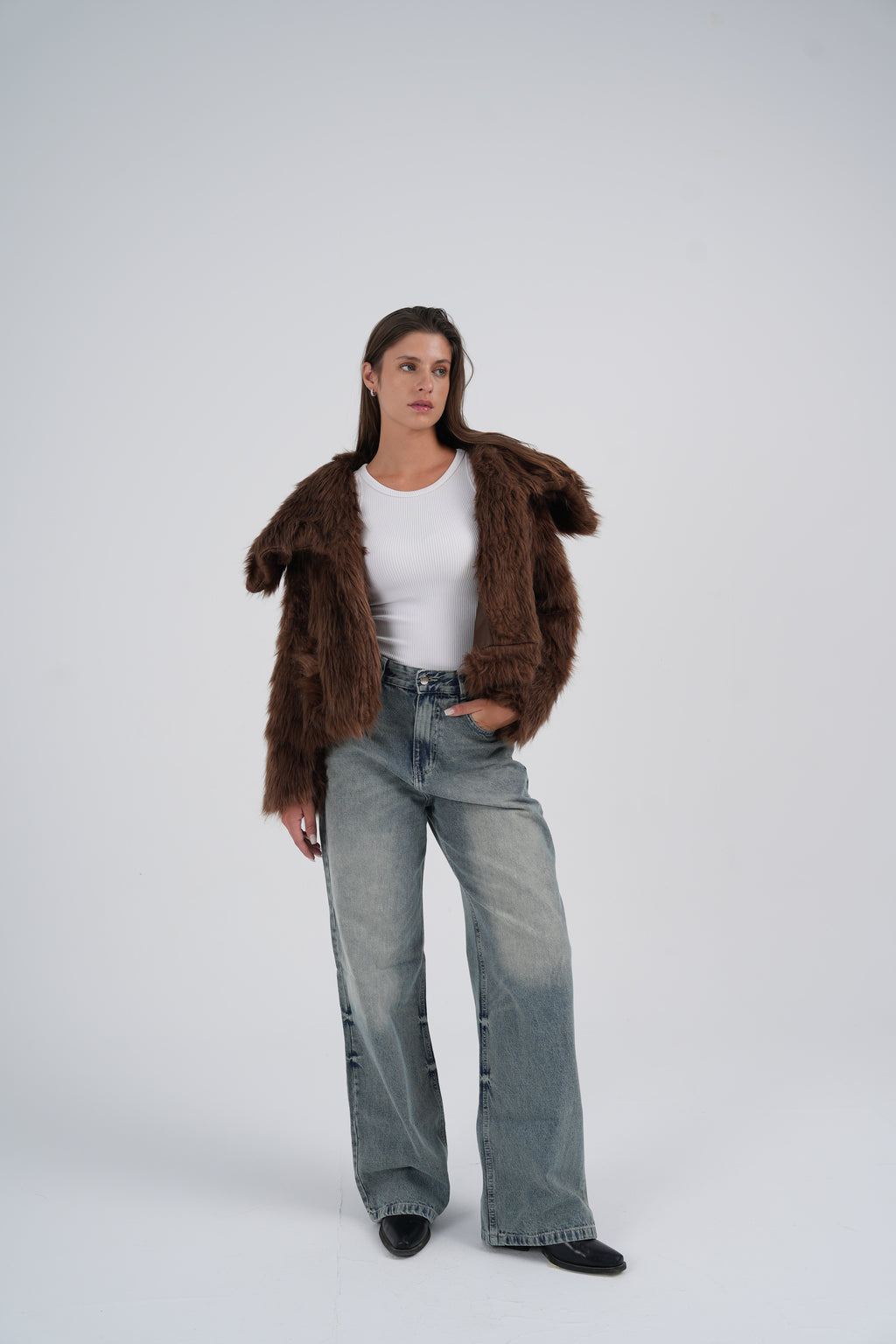 Brown Fur Jacket