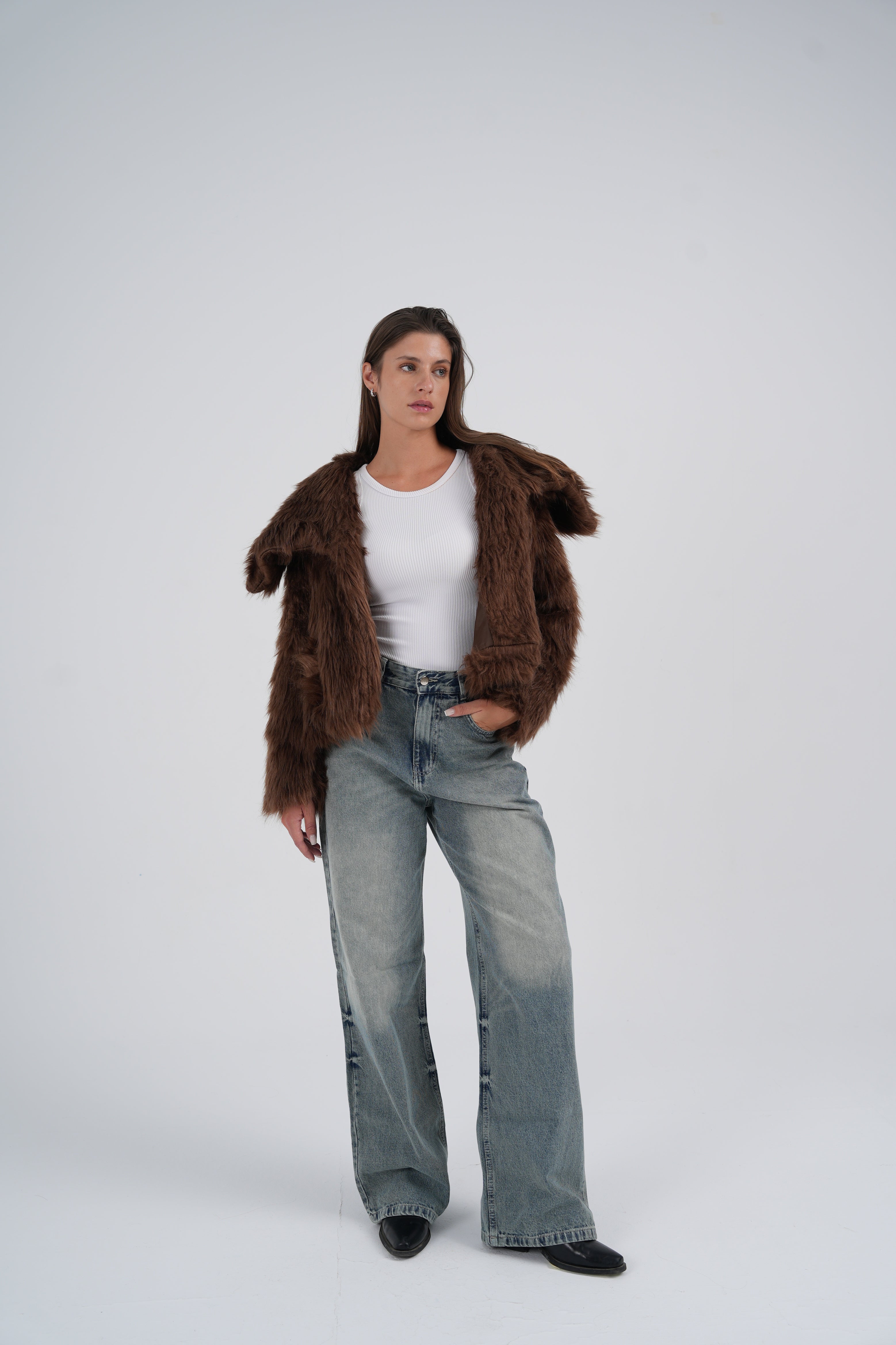 Brown Fur Jacket