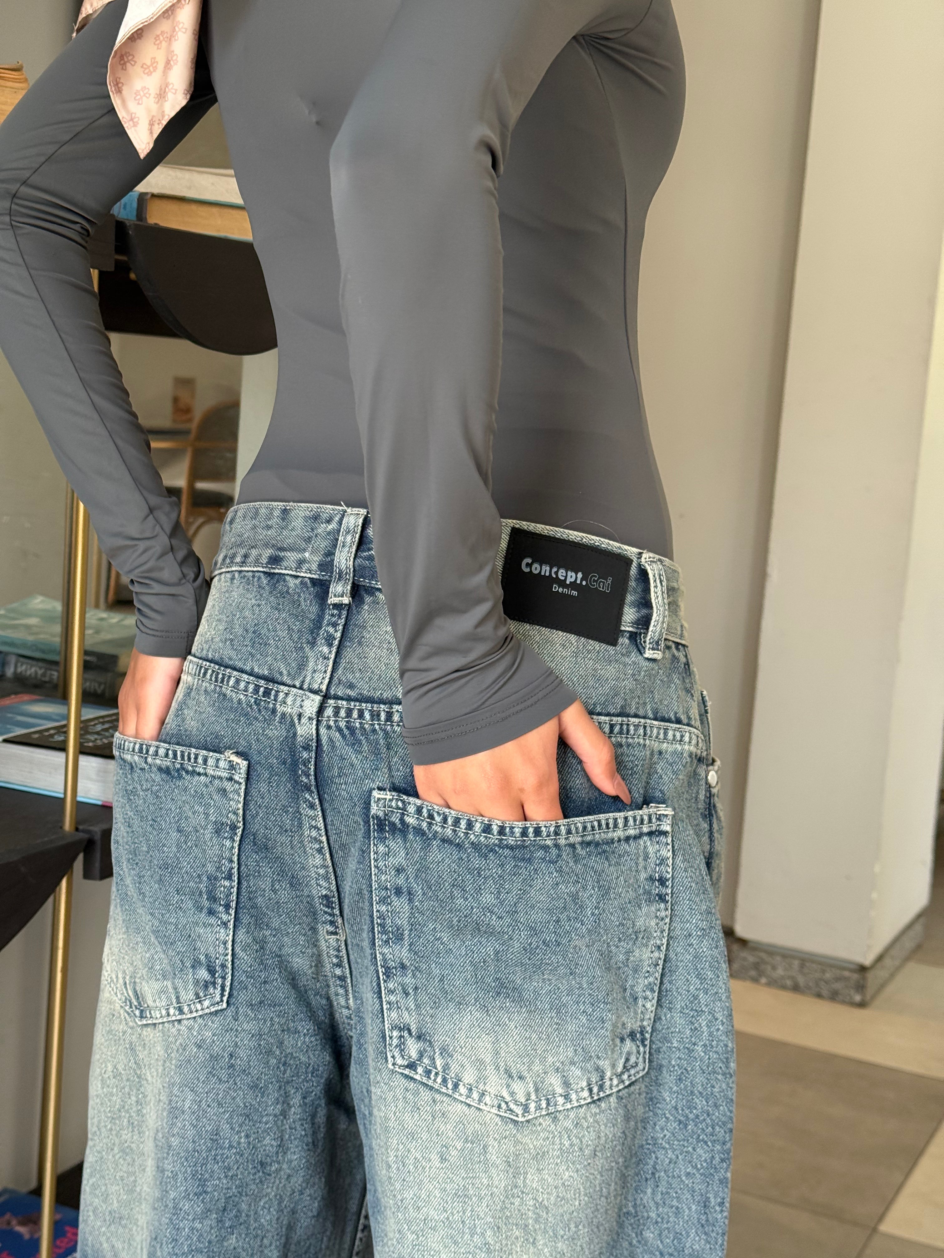 Oscar Fashion Washed Denim