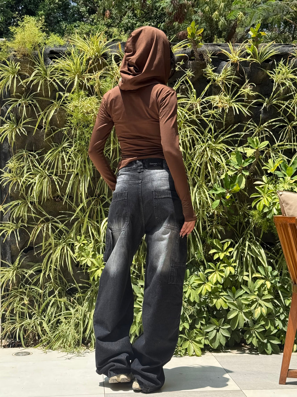 Double Washed Black Carpenter