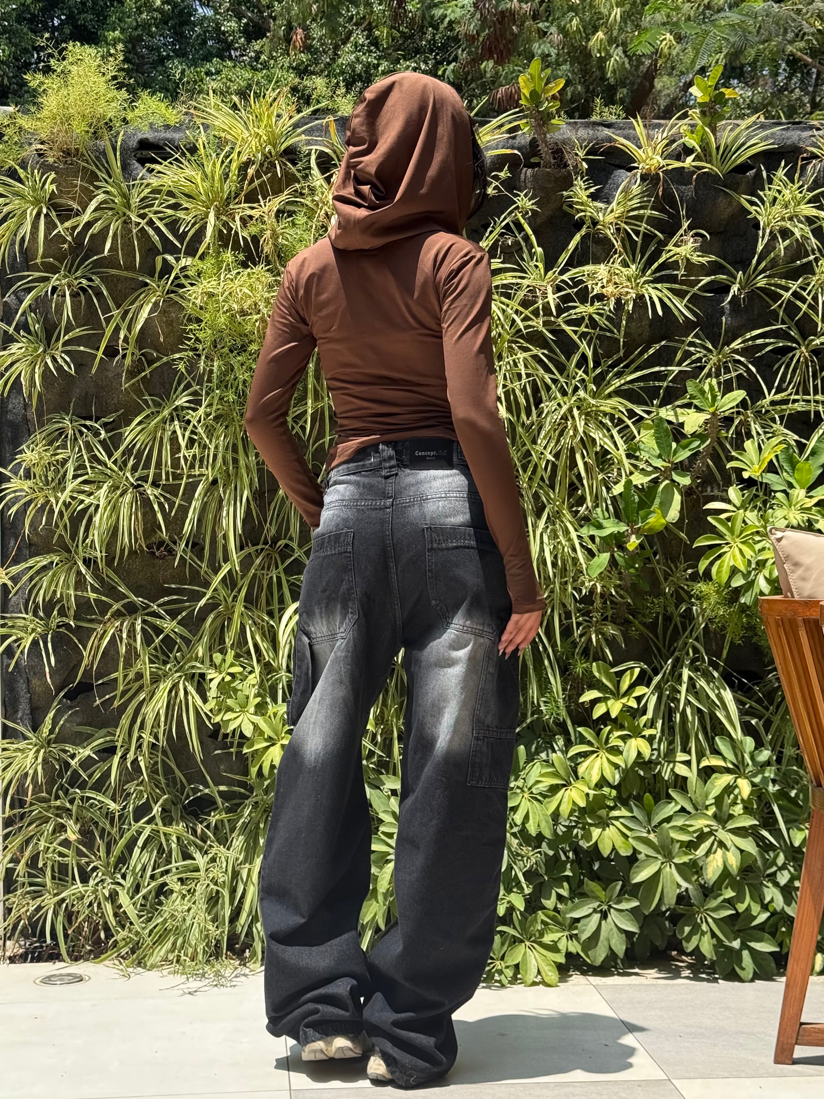 Double Washed Black Carpenter